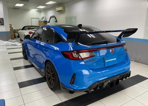 ดิฟฟิวเซอร์หลังคาร์บอนไฟเบอร์แบบแห้ง รุ่น AD สำหรับ Honda <span class=keywords><strong>Civic</strong></span> <span class=keywords><strong>Type</strong></span> <span class=keywords><strong>R</strong></span> FL5 ปี <span class=keywords><strong>2023</strong></span> 2024 2025 - Product Image 5