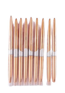 Cepillo de <span class=keywords><strong>uñas</strong></span> acrílico con mango de Metal de oro rosa <span class=keywords><strong>2022</strong></span> cepillo de <span class=keywords><strong>uñas</strong></span> acrílico Kolinsky 100 cepillo Kolinsky para <span class=keywords><strong>uñas</strong></span> <span class=keywords><strong>acrílicas</strong></span> - Product Image 2