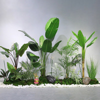 Palmier artificiel en pot, plante tropicale en soie et plastique, moderne, pour intérieur, mariage, Pâques, Noël, Halloween