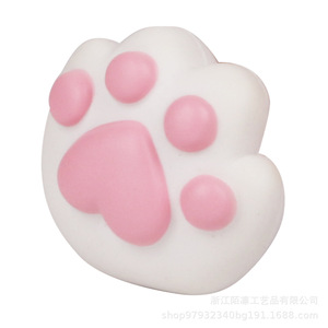 Cute Cat Paw Fidget Toy TPE Slow <b>Rebound</b> Stress Relief For Kids Unisex - Product Image 3