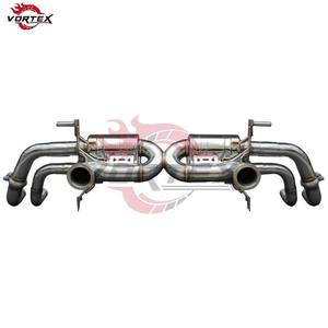 Sistema de Escape Vortex de Alto Rendimiento en Acero Inoxidable para AUDI R8 V10 5.2L 2018-2023, Sistema de Escape Valvetronic Catback - Product Image 5