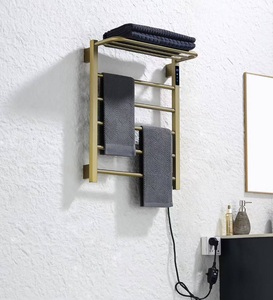 <span class=keywords><strong>Sèche</strong></span>-serviettes électrique de luxe avec affichage de la température et Wi-Fi, en acier inoxydable, pour salle de bain d'hôtel - Product Image 3