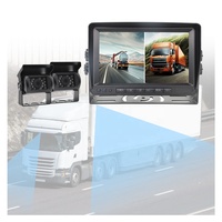 Filo Yönetimi Araç Otobüs Araba Kamera Sistemi Arka 7 İnç LCD Ekran Monitör DVR Video Kaydedici