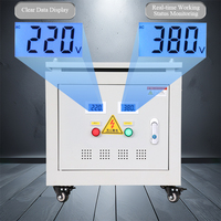 Digitale Spannungs- und Stromanzeige 5KVA-2000KVA Dreiphasig 380V 220V 415V 110V Hochwertiger Trockentransformator Flyback-Schrank