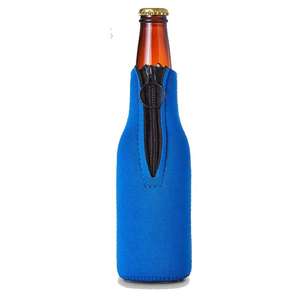 Glacière à bière moderne en néoprène pliable et durable avec fermeture éclair imprimée, style personnalisé, événements de détente, réseautage, fêtes, dégustations de bières - Product Image 2