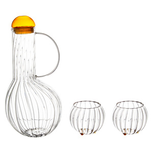 Big fooose's desire costume bleu bouteille d'eau en verre gydrogen chaud - Product Image 4