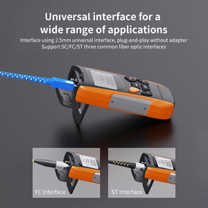 G9 Multifunktions-Netzwerk kabel <span class=keywords><strong>test</strong></span> für visuelle Fehlersuche Glasfaser tester FTTH OPM 850 ~ 1625nm optischer Leistungs messer - Product Image 2