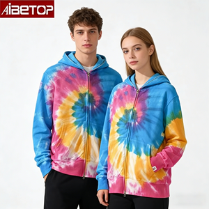 Unisex Rainbow Tie-Dye Team Hoodie | Custom Group Sweatshirt with FREE Custom Logo for Sports Teams & Event Merch