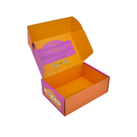 Boîtes d'expédition en carton ondulé personnalisées, imprimées et gaufrées, avec fermeture magnétique, recyclées, pour l'emballage de chaussures, de vêtements, d'articles cadeaux