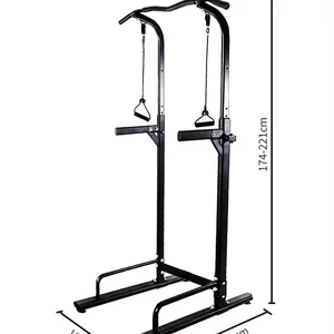 Einstellbare Power Tower Tauchstation Pull-Up-Leiste für Heim-Gym Krafttraining