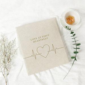 Carnet <span class=keywords><strong>de</strong></span> grossesse personnalisé en lin avec spirale, <span class=keywords><strong>journal</strong></span> prénatal avec cahiers pour bébés, <span class=keywords><strong>journal</strong></span> <span class=keywords><strong>de</strong></span> grossesse pour maman, cadeau - Product Image 1