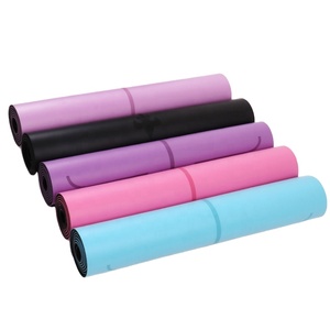 Tamaño, logotipo y embalaje personalizables, lotes pequeños disponibles TPE Caucho PU NBR Esterilla de <span class=keywords><strong>Yoga</strong></span> de dos colores <span class=keywords><strong>para</strong></span> <span class=keywords><strong>principiantes</strong></span> <span class=keywords><strong>Adultos</strong></span> - Product Image 1