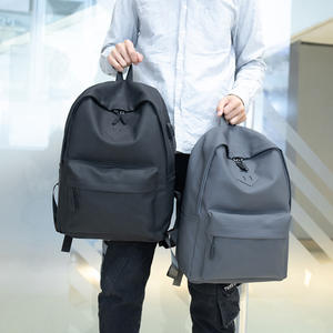 Sac à dos scolaire personnalisé en nylon de couleur unie pour collégiennes, petit sac à dos coréen pour étudiants, sac à dos tendance pour hommes - Product Image 2
