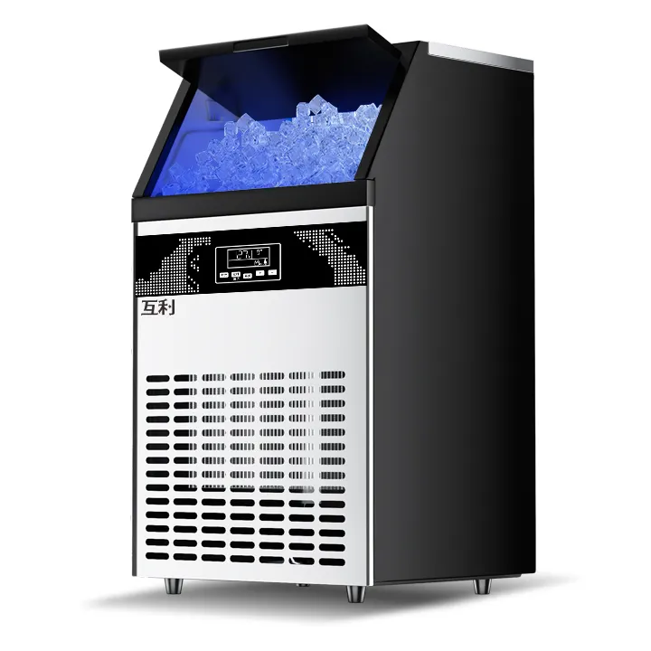 Precio bajo 110V/220V Máquina para hacer hielo de alta productividad Máquina para hacer hielo de alta eficacia para negocios en casa