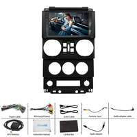 Android 13 Auto Autoradio Audio pour Jeep Wrangler 3 JK 2004-2010 Carplay 4G Wifi GPS BT Navi 8 core Dsp Multimedia Video Player