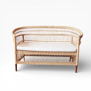 Sofá de Mimbre de Primera Calidad, Sillón de Ratán Hecho a Mano, Sofá de Ratán Natural para Interiores y Exteriores, Muebles para el Hogar OEM - Product Image 1