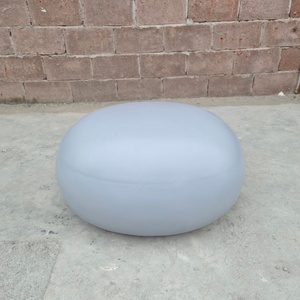 Wholesale Custom Garden Plant Pot China Manufacturer's Egg Oval Shaped Fiber Clay Flower Pot Cheaper Option for Home Office Use - Product Image 2