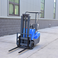 Chariot élévateur électrique compact de haute performance, hauteur de levage 3m-8m, batterie lithium, moteur AC, transpalette, gerbeur, robuste