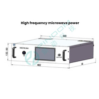 6000W tension DC équipement de machines industrielles alimentation à découpage 6KW générateur de fréquence micro-ondes