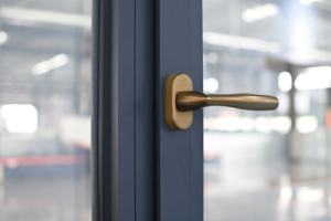 Honghii tùy chỉnh thiết kế hiện đại Swing phong cách nhôm casement Windows kinh tế kính cường lực với nhiệt phá vỡ để sử dụng nhà - Product Image 5