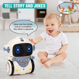 Appareil de bureau IA, jouet robotique intelligent pour garçons et filles, commande vocale, reconnaissance vocale, chant, enregistrement, racontage d'histoires - Product Image 5