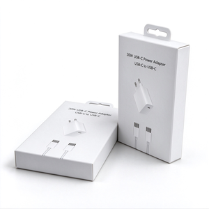 อะแดปเตอร์ชาร์จ USB-C PD 20W หัวปลั๊ก EU US UK ชุดอะแดปเตอร์แปลงไฟแบบติดผนัง สาย USB-C to USB-C ใช้ได้กับ iPhone 15-18 - Product Image 6