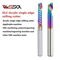 BOSSL Promotion : Fraise monobloc en carbure monobloc pour acrylique et PVC, pour routeur CNC