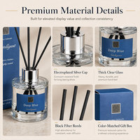 Diffuseur à bâtonnets 100 ml en boîte, Série Couleurs, pour marques de parfums d'intérieur Amz FBA
