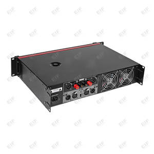 Amplificador de Potencia de Clase H de Doble Canal ENG340/360/380 de 400/600/800W, 8/4 Ohmios, Metálico, Alimentado por CA, para Uso en Escenarios y Exteriores - Product Image 5