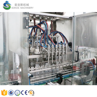 Machine de remplissage automatique d'huile de moutarde en bouteille, d'huile essentielle de rose, de parfum/remplisseur linéaire de liquide pour bocaux, bouteille en plastique PET