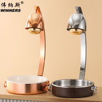WINNERS Lampe chauffante pour aliments commerciaux Lampes de table de buffet électriques Lampe chauffante isolée Affichage des aliments pour les fêtes Buffet Restauration