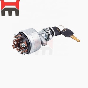อะไหล่รถขุด สวิตช์กุญแจสตาร์ท 21N4-10400 21N4-10430 สำหรับรถขุดตีนตะขาบ R150-7 R210-7 - Product Image 6