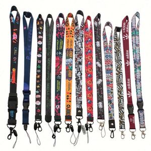 Lanyards Personalizados al Por Mayor Sin Pedido Mínimo, Lanyard de Anime con Diseño de Graffiti Más Barato con Porta Identificación - Product Image 1
