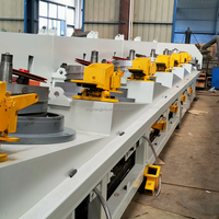 Machine à tréfiler rapide pour fils droits avec entrée 5,5 mm/sortie 1,6 mm, puissance 22-45 kW, tension 380 V, roulements et moteur multi-tambours