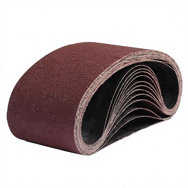 Factory Direct 3" X 21" Sanding Belts Custom Aluminum Oxide for Wood & Metal Sanding Grinding P40 P60 P80 P100 P120 P150 P180