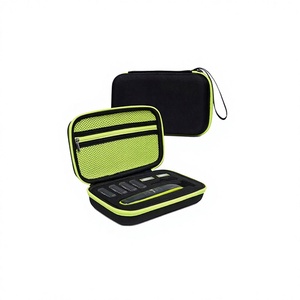 Estuche de Transporte Impermeable y Resistente a Impactos de EVA para <span class=keywords><strong>Afeitadora</strong></span> Recortadora Híbrida <span class=keywords><strong>Norelco</strong></span> OneBlade QP2520 QP2530, Bolsa de Almacenamiento de Viaje con Cierre - Product Image 1