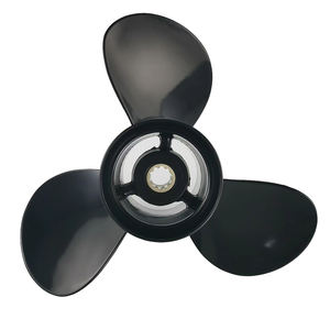 ใหม่ <span class=keywords><strong>xspeed</strong></span> 25-30hp ใบพัดอะลูมิเนียม9.9 'x10 10ฟัน3ใบสีดำสำหรับเครื่องยนต์ปรอทเรือทางทะเล - Product Image 4