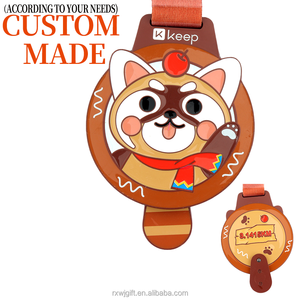 <span class=keywords><strong>Medalla</strong></span> deportiva de metal personalizada con chapado en oro y grabado - Product Image 4