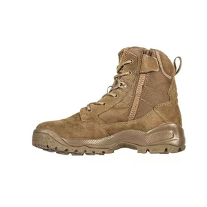 Botas tácticas para desierto DFT29 personalizadas con construcción de lengüeta transpirable con flujo de aire, color coyote. - Product Image 2