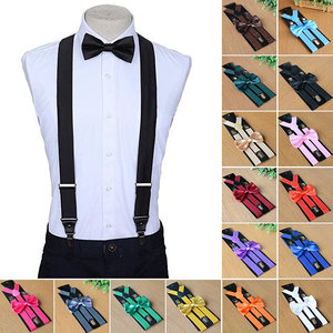 Tirantes para Hombre, Tirantes para Pantalones, Tirantes para Camisa, Tirantes para Vestido de Mujer, Tirantes para Traje de Boda, Tirantes para Fiesta, Tirantes de Colores Sólidos con Correas - Product Image 2