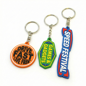 Chaveiros Personalizados para Presentes Empresariais em PVC Macio 2D 3D com Seu Próprio Logo - Product Image 4