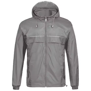 Chaqueta cortavientos impermeable personalizada para hombre, ropa de senderismo, chaqueta de lluvia de Golf, chaqueta ligera funcional para correr al aire libre - Product Image 5