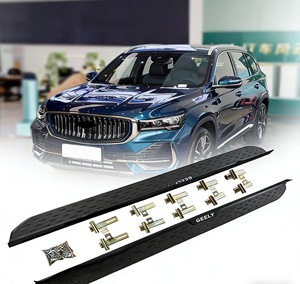 Marchepieds latéraux en alliage <span class=keywords><strong>d</strong></span>'aluminium pour Geely Monjaro/Xingyue, barres <span class=keywords><strong>de</strong></span> protection, seuils <span class=keywords><strong>de</strong></span> <span class=keywords><strong>porte</strong></span> <span class=keywords><strong>de</strong></span> voiture, accessoires extérieurs - Product Image 1
