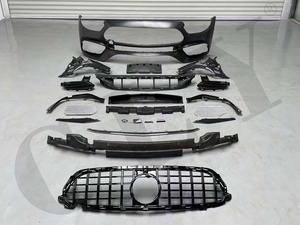 Nouvelle calandre de pare-chocs avant d'origine Mercedes-Benz Classe E W213 <span class=keywords><strong>2020</strong></span>+ Facelift <span class=keywords><strong>E63S</strong></span> <span class=keywords><strong>AMG</strong></span> en matériau PP, kit de rétrofit - Product Image 2