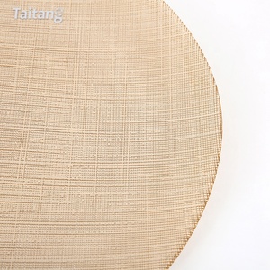 Commercio all'ingrosso in ceramica di vetro Wedding Charger piatto di vetro sottopiatti, piatto decorativo del caricatore per la festa di nozze - Product Image 3