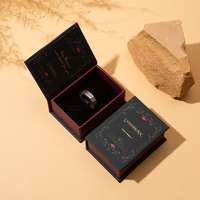 Boîte à bijoux à fermeture magnétique LionwrapacK - Logo personnalisé, papier mat et brillant, vente en gros pour l'emballage de cadeaux de vacances