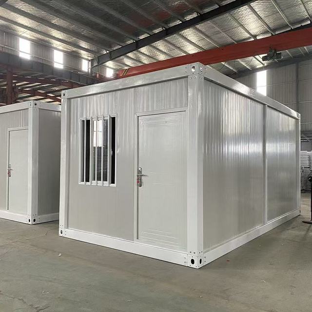Mobile Flat Pack Container House 20ft 40ft Prefab Modular Home Portable Folding Design for Construction Site