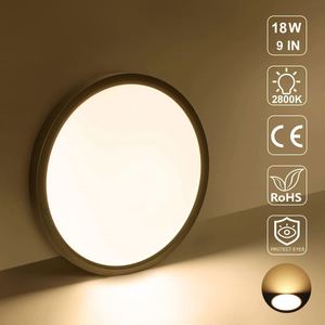 Living Bedroom Waterproof Mosquito Proof Ultra Thin <b>Ceiling</b> LED <b>Light</b> Tri-color Infinite Dimming <b>Remote</b> <b>Control</b>-Modern Design - Product Image 2