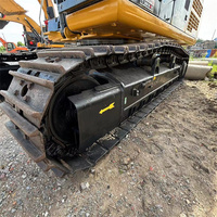 Excavatrice sur chenilles d'occasion CAT349D2L, 50 tonnes, engin de construction robuste, châssis robuste pour l'exploitation minière et le creusement de roches