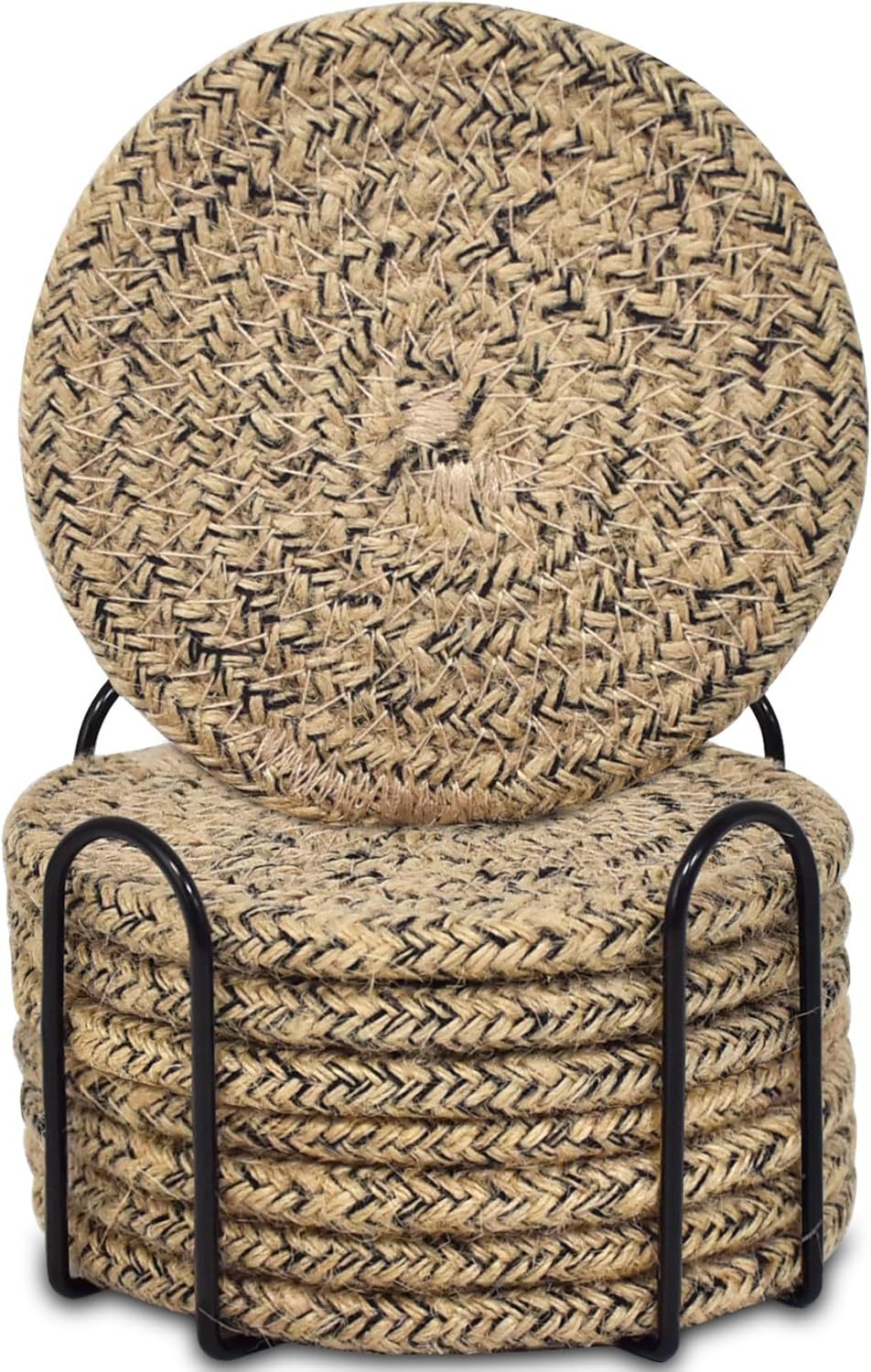 Jute mélangé noir